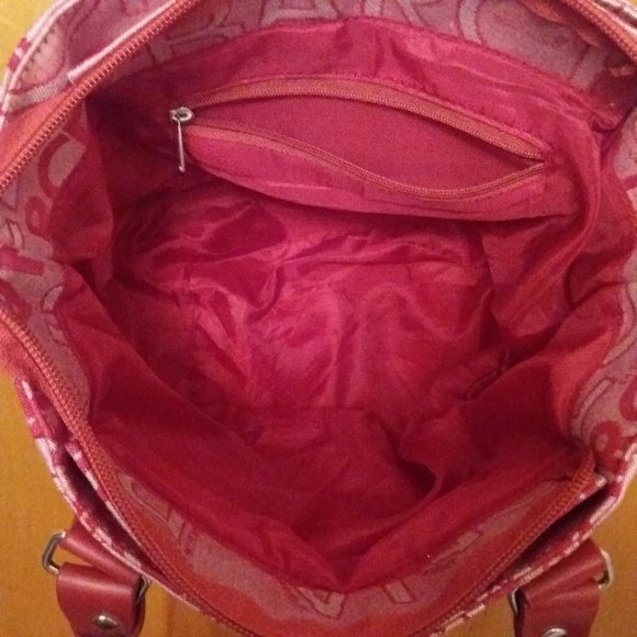 Red souvenir handbag from Barcelona, Spain - Picture 4 of 5